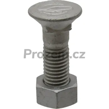 Šroub Šroub pluhu s maticí M12x1,75x45 mm, 12.9, DIN 608 pro Lemken, 3015794