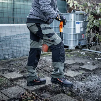 Pánská móda BENNON EREBOS GREEN/BLACK kalhoty (P91012) Barva: Zelená, Velikost: 50