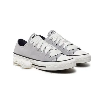 Pánské tenisky Plátěnky Converse Chuck Taylor All Star Suede A10417C Šedá 36