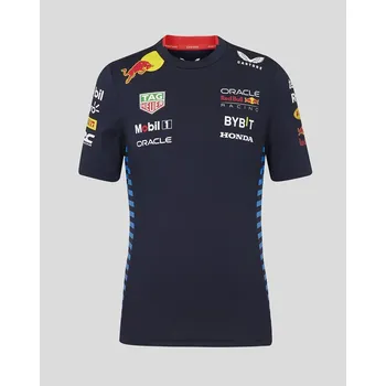 Chlapecké tričko Dětské týmové tričko Red Bull Racing F1 2024 tmavě modré - JL/12 JXL/14