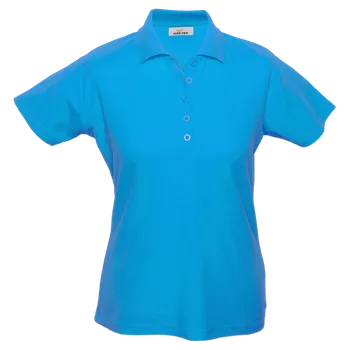 Dámská košile Polo Ladies Pique Azure Blue L
