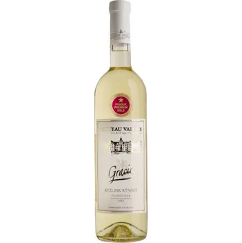 Víno Ryzlink rýnský 0,75 l pozdní sběr 2022 Gracie Vinné sklepy Valtice