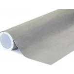 Sametová šedá polepová samolepící auto fólie 135x50cm - interiér/exteriér