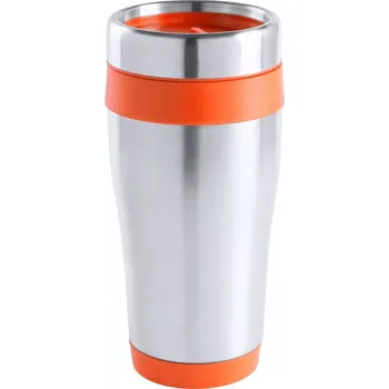 Termoska Caprol termo hrnek - oranžová / stříbrná - AP781215-03