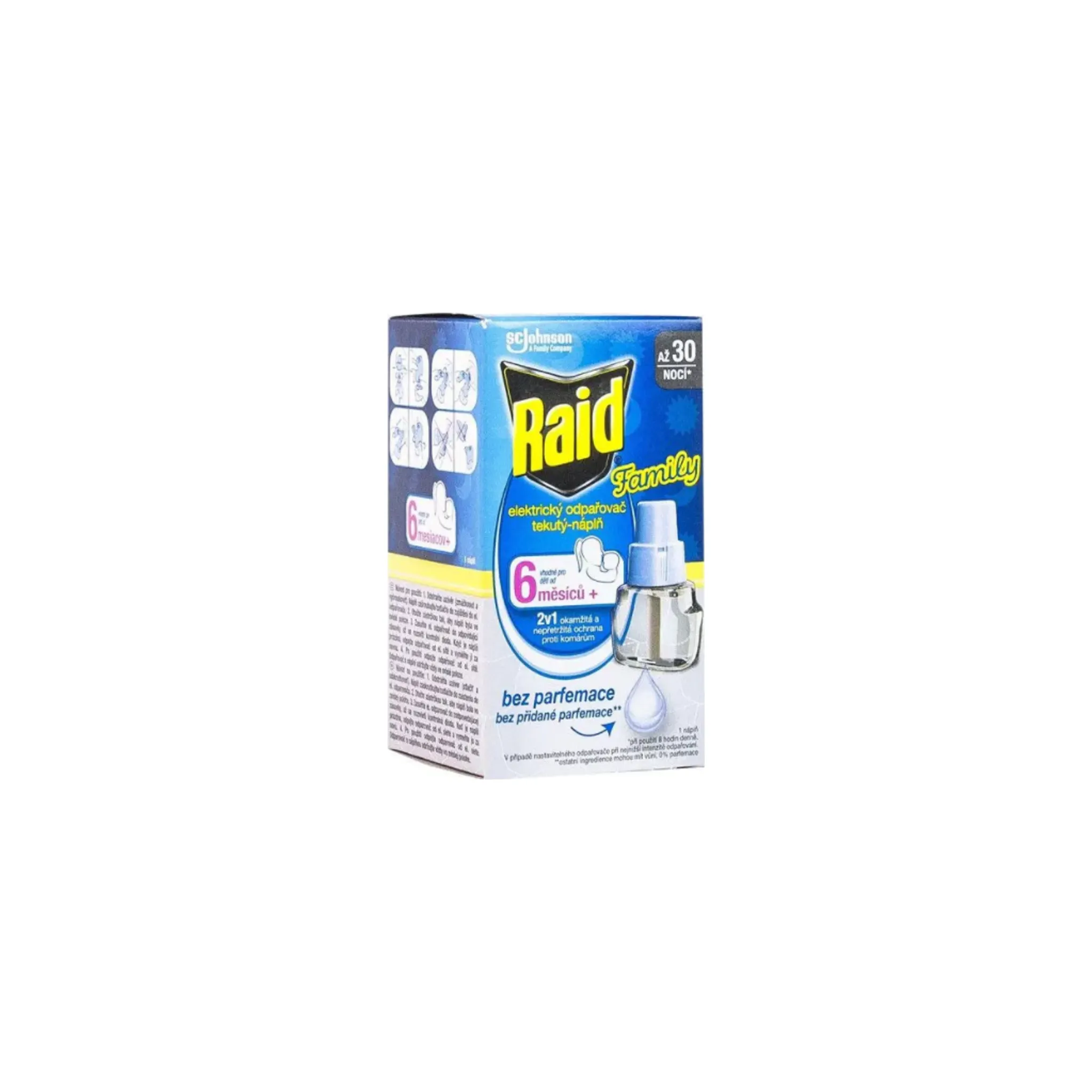 Fotografie 2 -  Raid Family tekutá náplň bez parfemace 21 ml