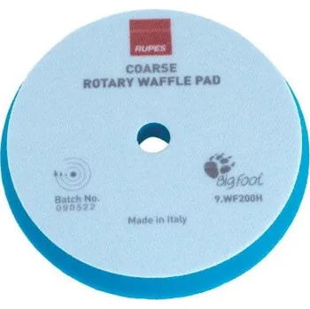 Vaflový korekční kotouč RUPES Waffle Coarse Polishing Foam Pad for Rotary Polishers 170/180 mm