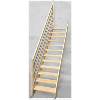 Schodiště proschody.cz Schody Borové otevřené 240/181 (11 schodů) 240 x 181 cm