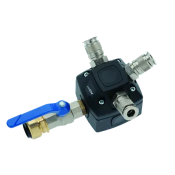 Kompresor Koncová krabice Basis+Top s kulovým kohoutem a rychlospojkami RLD-BT 15-KH-3xSK