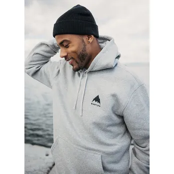 Pánská mikina mikina Burton Mountain Pullower - Gray Heather XL