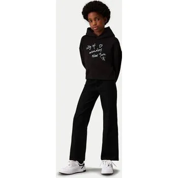 Pánská mikina Calvin Klein Jeans Mikina City Graphic IG0IG02645 Černá Regular Fit 14Y