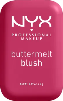 Tvářenka NYX Buttermelt Blush pudrová tvářenka 5 g