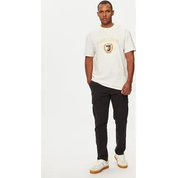 Pánské oblečení Tommy Jeans T-Shirt DM0DM19690 Bílá Regular Fit L