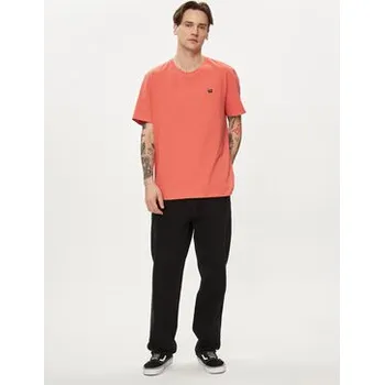 Pánská móda Wrangler T-Shirt Sign Off 112350437 Červená Regular Fit XXL