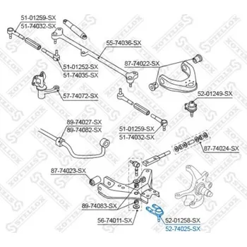Čep řízení Podpora-/ Kloub, , 401607F000, OYODO, 10Z1037-OYO