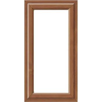 Okno Bravo Okno plastové bílé/zlatý dub, OS1 60x90 L, 2sklo, 4kom/60mm (vč. kliky)