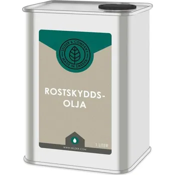 Olej na dřevo Lněný antikorozní olej - Rostskydds-olja 5 l