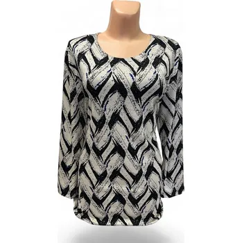 Dámský svetr Pulovr SYNKA, Barva Jako na obrázku, Velikost XL 44, Materiál 89% Pes 7% Sp 4% Vs