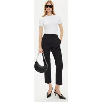 Pánské kalhoty Calvin Klein Chino kalhoty K20K206885 Černá Slim Fit 38