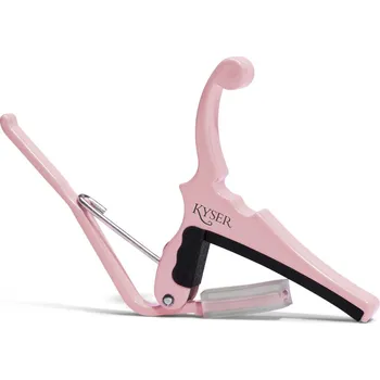Kapodaster Kyser Kapodastr FENDER x KYSER Quick-Change - pro E-kytarushell pink KGEFSPA 88827