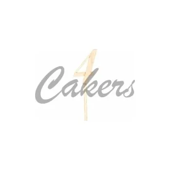 Čokoláda Dřevěné číslo – zápich -4