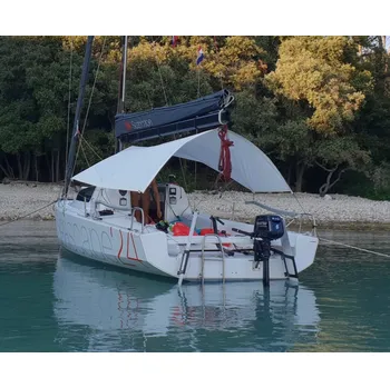 Člun Sunshade with Poles