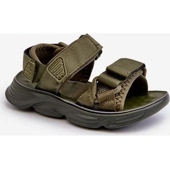 Dívčí sandály Dětské Sandálky Se Zapínáním Na suchý zip Orretta Barva: Zelená, Velikost: 26