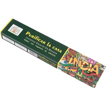 Vonná tyčinka Vonné tyčinky Namaste India Purify The House, Sittar.cz Krabička 15 g