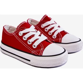 Dívčí obuv Dětská Tenisky Filemon Barva: Červená, Velikost: 29