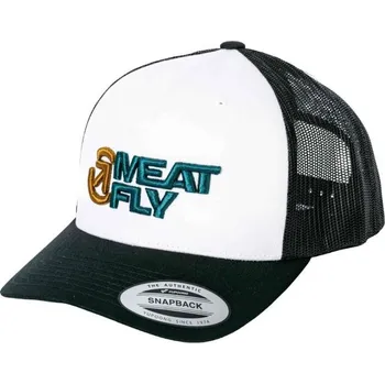 Kšiltovka Kšiltovka Meatfly Setty Trucker 24/25 White/Black Universal