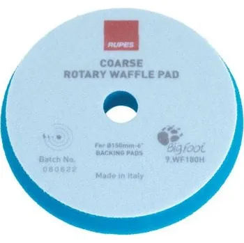 Vaflový korekční kotouč RUPES Waffle Coarse Polishing Foam Pad for Rotary Polishers 150/165 mm