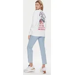 Guess Mikina Destiny W4RQ10 K9Z21 Bílá Regular Fit XL
