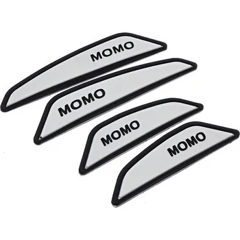 Lišta karosérie Chránič dveří nalepovací černý momo 4ks