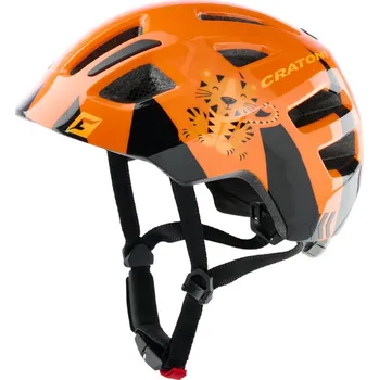Cyklistická přilba Dětská helma CRATONI Maxster Tiger Orange Glossy - XS/S (46-51cm)