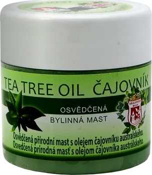 Bylinná léčivá mast Království bylin Tea Tree Oil čajovník mast 150 ml