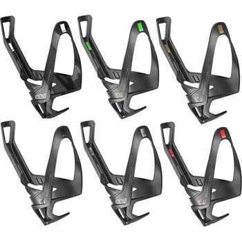 Košík na láhev košík na láhev Elite ROCKO Carbon matný černo-bílý