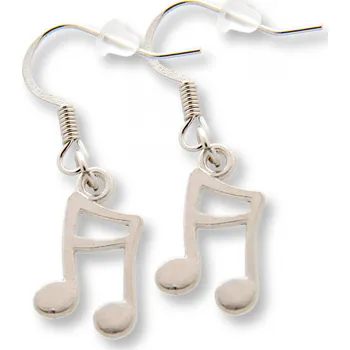 Náušnice Náušnice šestnáctinové noty 2