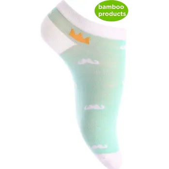 Dámské ponožky Aura.Via Ponožky s knírem NND106GR Velikost: 35 - 38