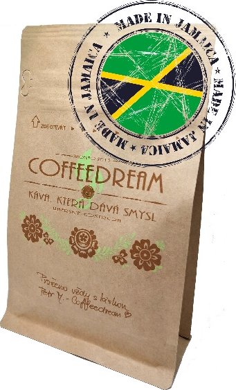 COFFEEDREAM | Káva JAMAJKA BLUE MOUNTAIN - 1000g / běžný třívrstvý sáček / Hrubé mletí - frenchpress, filtrovaná káva Káva Jamajka AG1