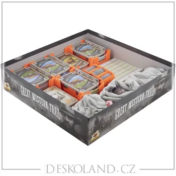 Příslušenství k deskovým hrám Organizér pro Great Western Trail (Feldherr)