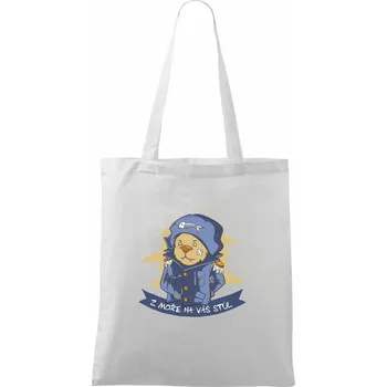 Z moře na váš stůl - Taška bavlněná - 42 x 38 cm ( Bílá )