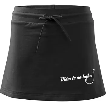 Dámská sukně Mám to na háku - Sportovní sukně - two in one - XS ( Černá )