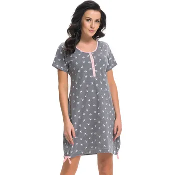 Těhotenské noční prádlo Doctor Nap TM9202 šedá L