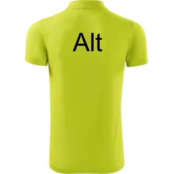 Pánská košile Alt - Polokošile Victory sportovní (dresovina) - XL ( Limetková )