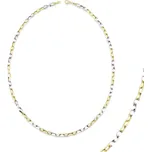 Lillian Vassago Pánský řetízek z kombinovaného zlata LLV07-GCH003