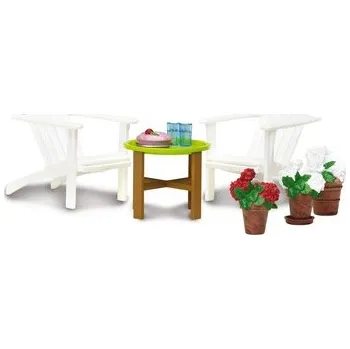 Domeček pro panenku Lundby Småland set zahradního nábytku