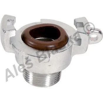 Hadicová spojka SFERACO - Francie | Rychlospojka GEKA bajonet vnější závit nerezový NEREZ - INOX - 1/2" N2291