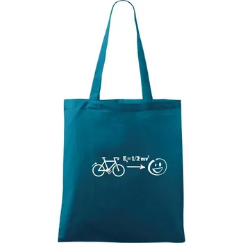 Kinetická energie kolo - Taška bavlněná - 42 x 38 cm ( Petrolejová )