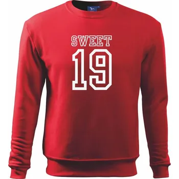 Sweet 19 - Mikina Essential dětská - 158 cm/12 let ( Červená )