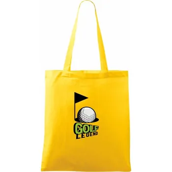 Golf legend - Taška bavlněná - 42 x 38 cm ( Žlutá )