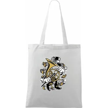 Trubkanátor - Taška bavlněná - 42 x 38 cm ( Bílá )